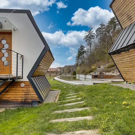 Honeycomb And Chalet Mozirje